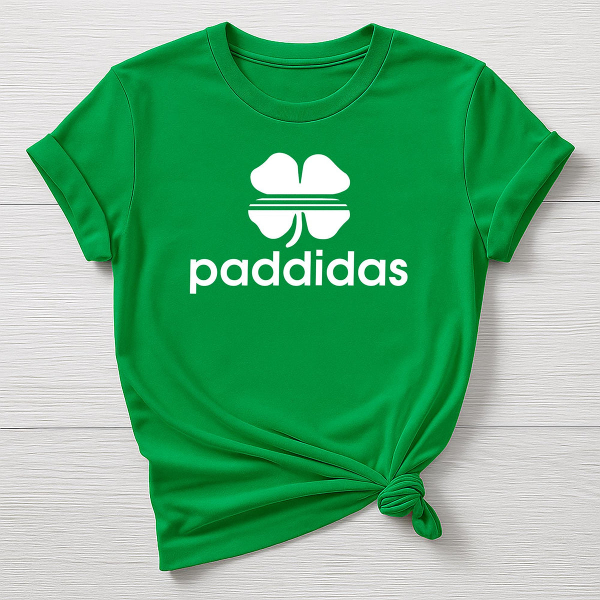 St Patricks Day T-Shirt : Paddidas Design, Gildan Softstyle