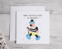 Mothers Day Card - Mum Allsorts Design