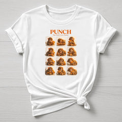 Punch the Zoo Monkey T-Shirt : Play Hard, Love Harder Design, Gildan Softstyle