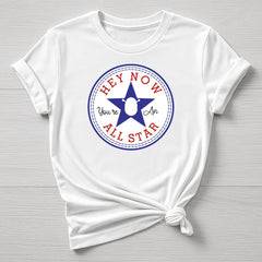 Movie T-Shirt - Hey Now Your An All Star Design: Tracked UK Shipping