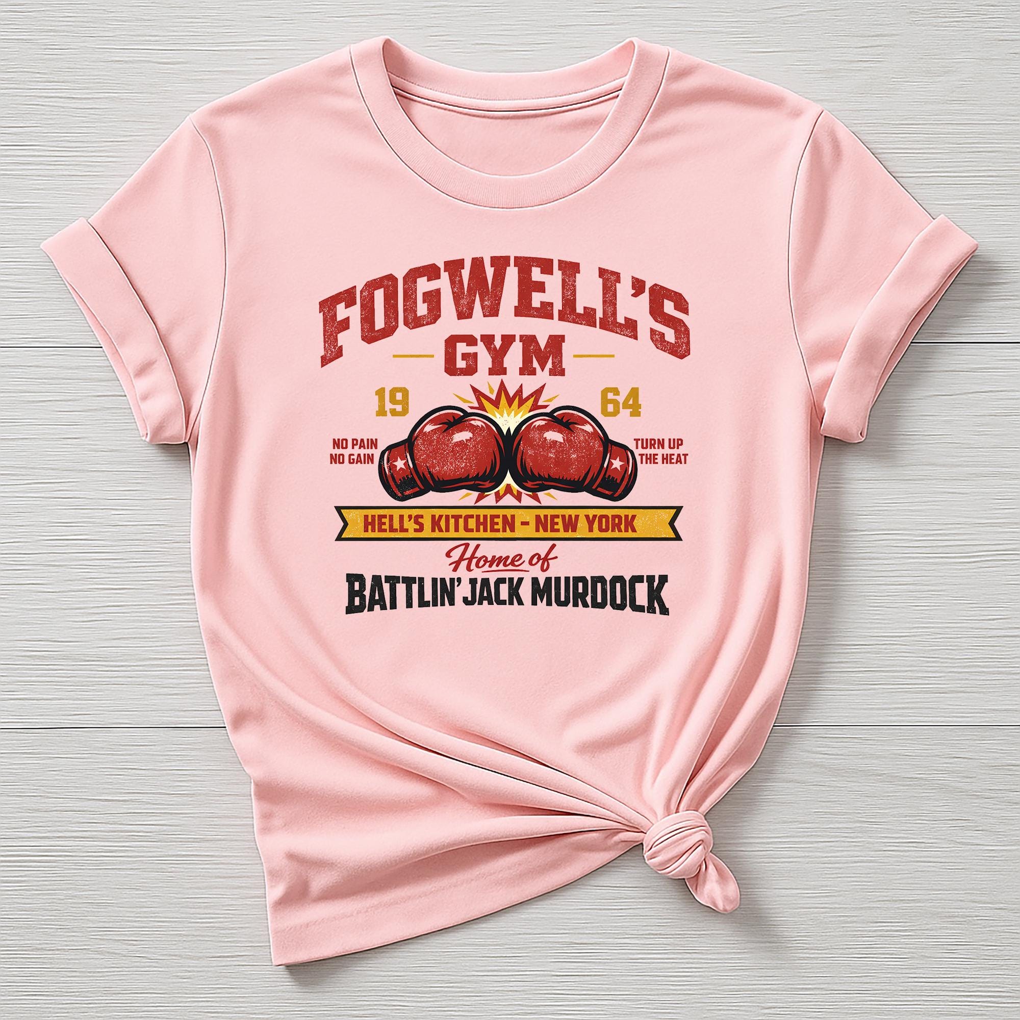 Superhero T-Shirt : Fogwells Gym Design, Gildan Softstyle
