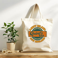 Amity Island Quints Bar Tote Bag - Funny Movie Gift - Tracked UK Post