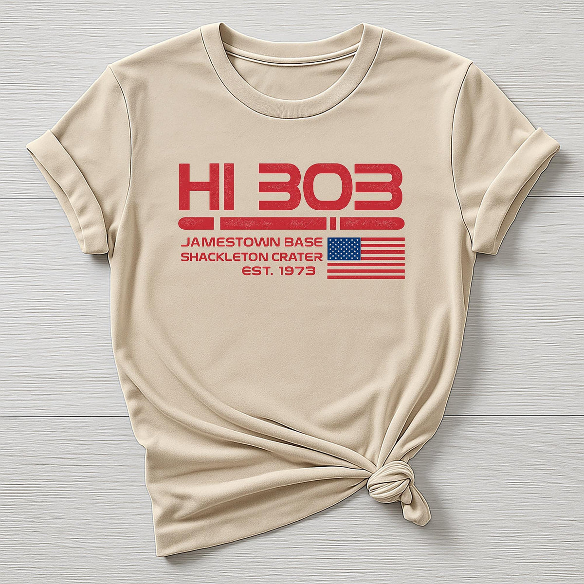 Hi Bob T-Shirt : Cult TV Space Design, Gildan Softstyle