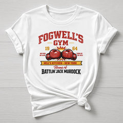Superhero T-Shirt : Fogwells Gym Design, Gildan Softstyle