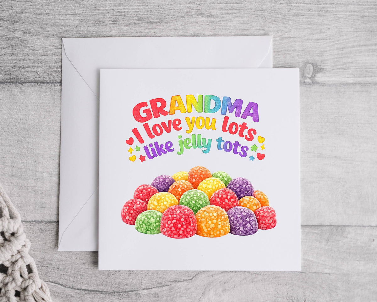 Grandma Birthday Card - Allsorts Design