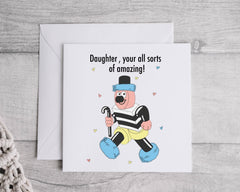 Daughter Birthday Card - Allsorts Design