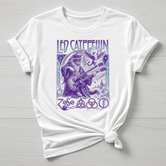 Animal Rock T-Shirt - Led Catppellin  Design , Gildan Softstyle