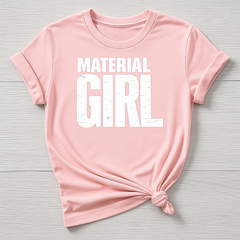 Music T-Shirt : Material Girl Design, Gildan Softstyle