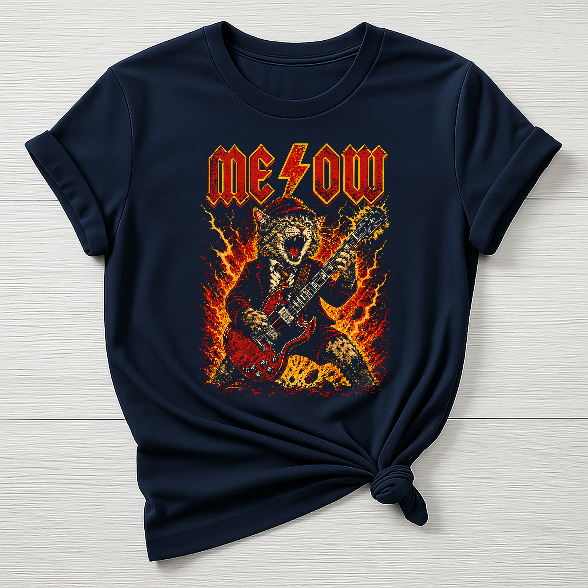Animal Rock T-Shirt - ME/OW Design , Gildan Softstyle