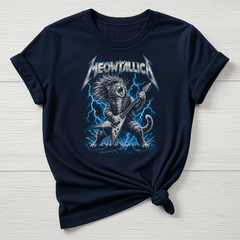 Animal Rock T-Shirt - Meowtallica  Design , Gildan Softstyle