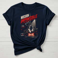 Animal Movie T-Shirt - Mission Inpawsible Design , Gildan Softstyle