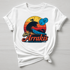 Surf Arrakis T-Shirt - Sci Fi Design - Gildan Softstyle