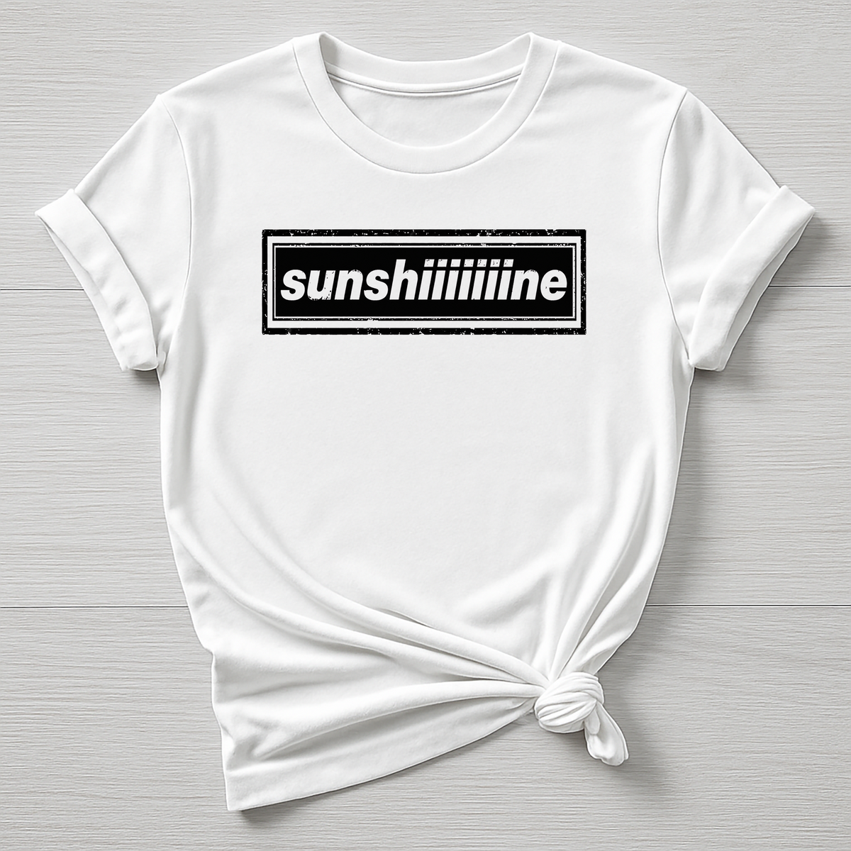 Sunshine Britpop T-Shirt - 90s Music  Design , Gildan Softstyle