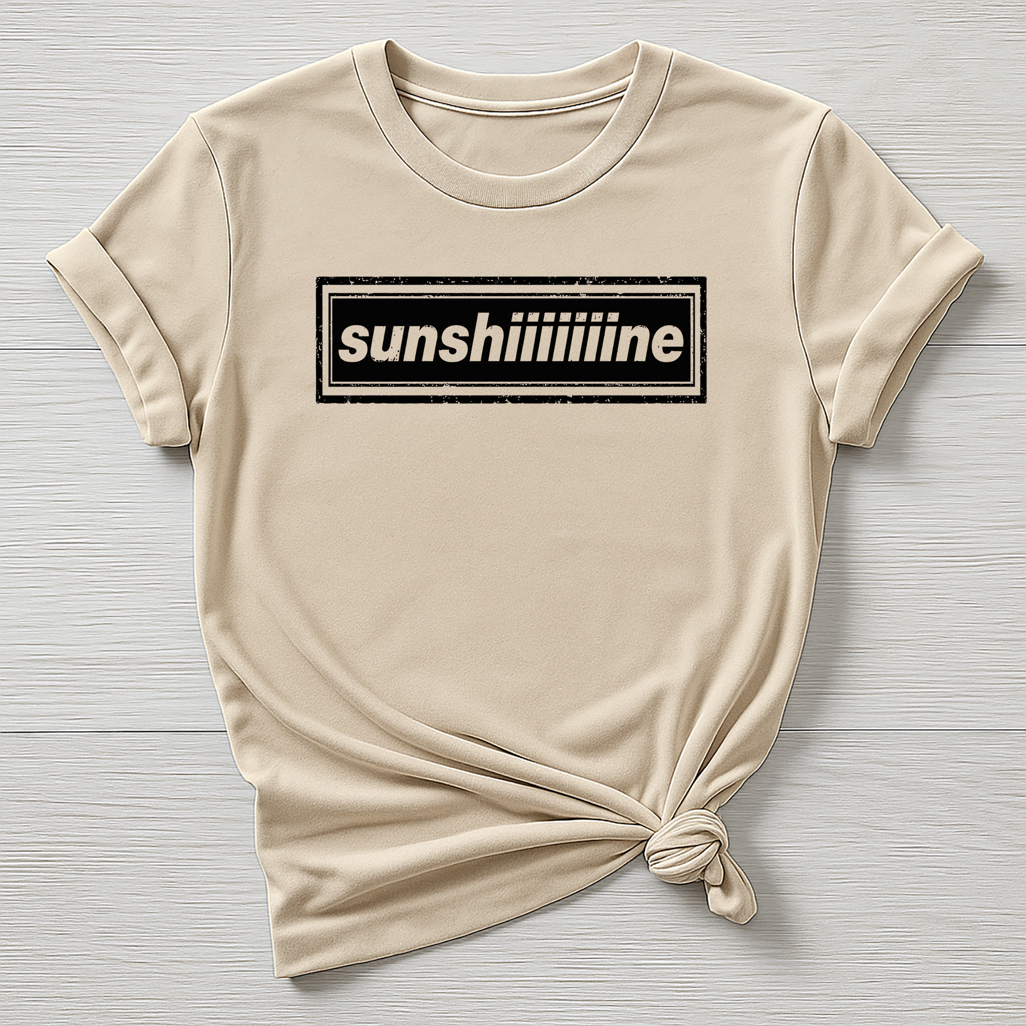 Sunshine Britpop T-Shirt - 90s Music  Design , Gildan Softstyle
