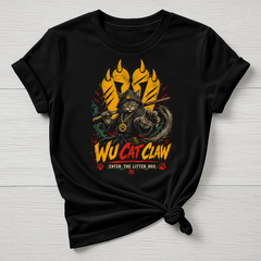 Animal Rock T-Shirt - Wu-Cat Claw Design - Gildan Softstyle