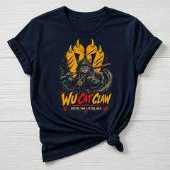 Animal Rock T-Shirt - Wu-Cat Claw Design - Gildan Softstyle