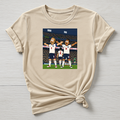 England Football World Cup T-Shirt : Celebration Design, Gildan Softstyle